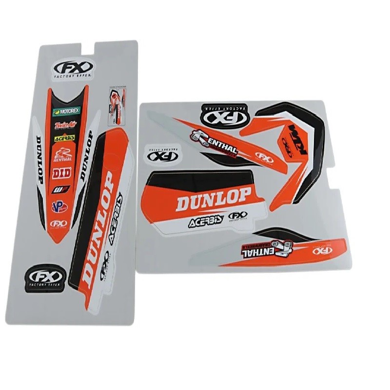 Graphics Trim Kit FACTORY EFFEX for KTM SX, SX-F, XC, XC-F from 2019 to 2022