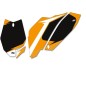 Kit de placa de matrícula gráfica precortada FACTORY EFFEX para KTM SX, XC de 2011 a 2012