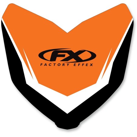 Kit gráfico guardabarros delantero FACTORY EFFEX para KTM EXC, SX, SX-F, XC, XC-F de 2015 a 2022