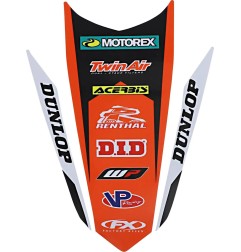 Kit guardabarros trasero FACTORY EFFEX para KTM SX, SX-F, XC, XC-F de 2018 a 2022