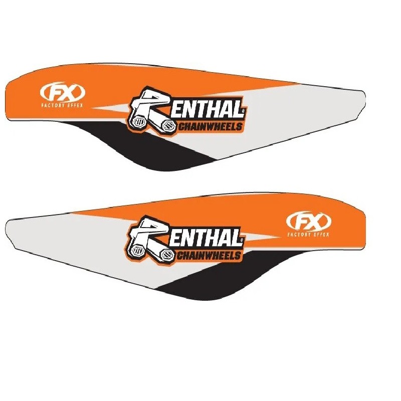 Graphismes bras oscillant FACTORY EFFEX pour KTM SX, SX-F, XC de 2011 à 2018