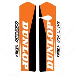 FACTORY EFFEX lower fork guard stickers for KTM EXC, SX, SX-F, XC, XC-F, XCF-W from 2015 to 2018