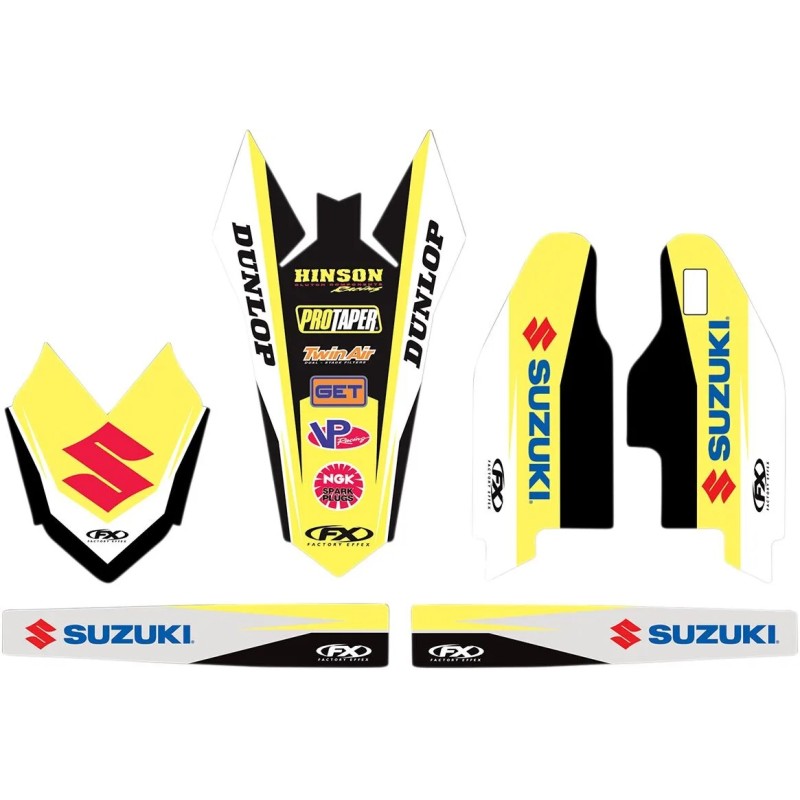 Graphics Trim Kit FACTORY EFFEX for SUZUKI RM-Z 250 from 2004 to 2006