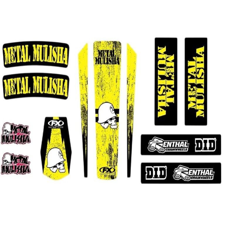 Kit de embellecedores gráficos FACTORY EFFEX para Motocross