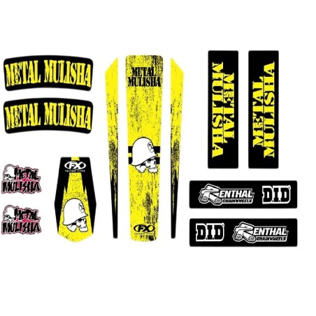 Graphics Trim Kit FACTORY EFFEX for Motocross
