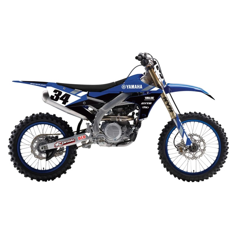 Kit déco EVO20 FACTORY EFFEX pour YAMAHA YZ 65 de 2018 à 2026
