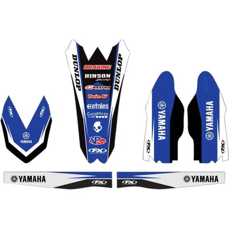 Graphics Trim Kit FACTORY EFFEX for YAMAHA YZ 125, YZ 250 from 2002 to 2005