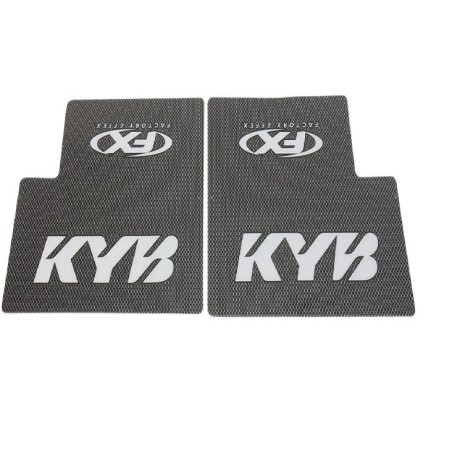 FACTORY EFFEX Protectores integrales de horquilla de carbono para motocross