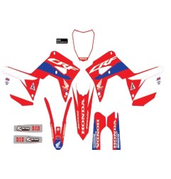 Kit deco completo D'COR VISUALS para HONDA RED MOTO CRF 450 de 2019 a 2020