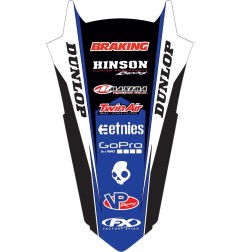 Kit guardabarros trasero FACTORY EFFEX para YAMAHA YZ 125, YZ 250, YZ 426 de 1996 a 2002