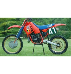 Team Honda TECNOSEL seat cover for HONDA CR 125, CR 250 from 1987 to 1988