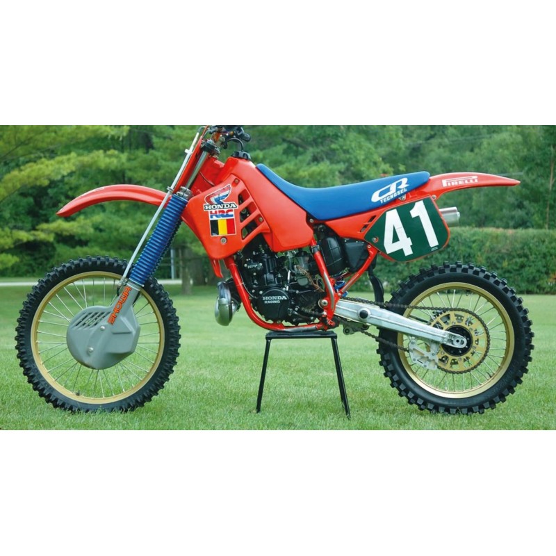 Funda de asiento Team Honda TECNOSEL para HONDA CR 125, CR 250 de 1987 a 1988