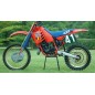 Funda de asiento Team Honda TECNOSEL para HONDA CR 125, CR 250 de 1987 a 1988