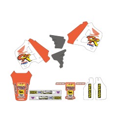 Kit deco TECNOSEL para HONDA CR 125, CR 250 de 1990 a 1992