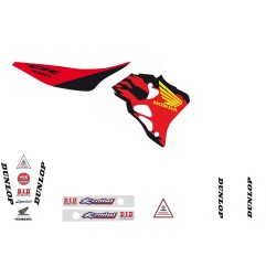 Kit déco TECNOSEL pour HONDA CR 125, CR 250 de 1995 à 1997
