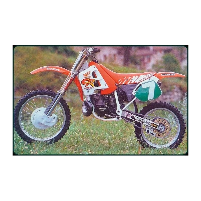 Funda de asiento Team Honda TECNOSEL para HONDA CR 125, CR 250 de 1990 a 1992