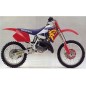 Team Honda TECNOSEL seat cover for HONDA CR 125, CR 250 from 1995
