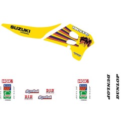 Kit déco TECNOSEL pour SUZUKI RM 125, RM 250 de 1993 à 1995