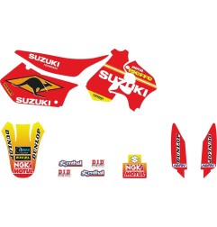 TECNOSEL deco kit for SUZUKI RM 125, RM 250 from 1996 to 1998