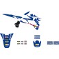 Kit déco TECNOSEL pour YAMAHA YZ 125, YZ 250 de 1996 à 2001