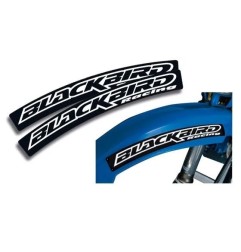 Autocollants sponsor BLACKBIRD RACING pour Motocross
