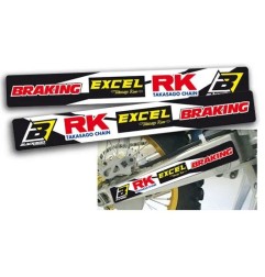 BLACKBIRD RACING Motocross sponsor stickers