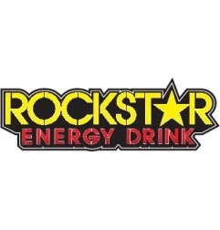 Die-cut sticker Rockstar 1ft FACTORY EFFEX for Motocross