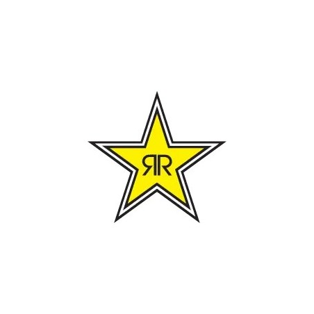 Adhesivo troquelado Rockstar 1ft FACTORY EFFEX Motocross