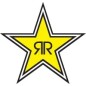 Gestanzter Aufkleber „Rockstar 1ft FACTORY EFFEX “ für Motocross