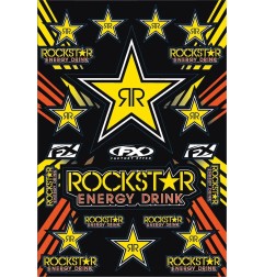 Planche de décalcomanies Rockstar FACTORY EFFEX pour Motocross