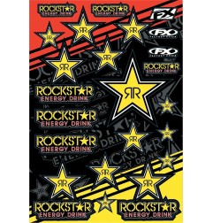 Planche de décalcomanies Rockstar FACTORY EFFEX pour Motocross