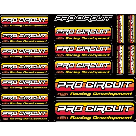 Pegatinas PRO CIRCUIT Motocross