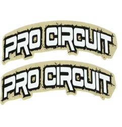 Autocollants de garde-boue Pro Circuit PRO CIRCUIT pour Motocross