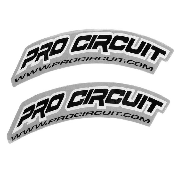 Autocollants de garde-boue Pro Circuit PRO CIRCUIT pour Motocross