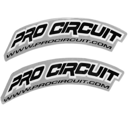 Autocollants de garde-boue Pro Circuit PRO CIRCUIT pour Motocross