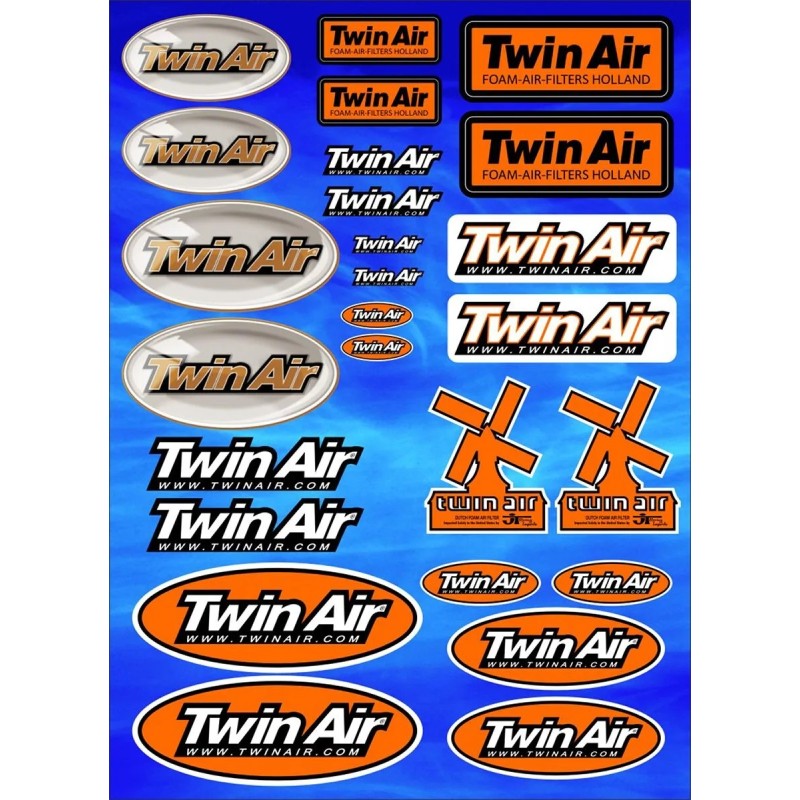 Autocollant Twin Air TWIN AIR pour Motocross