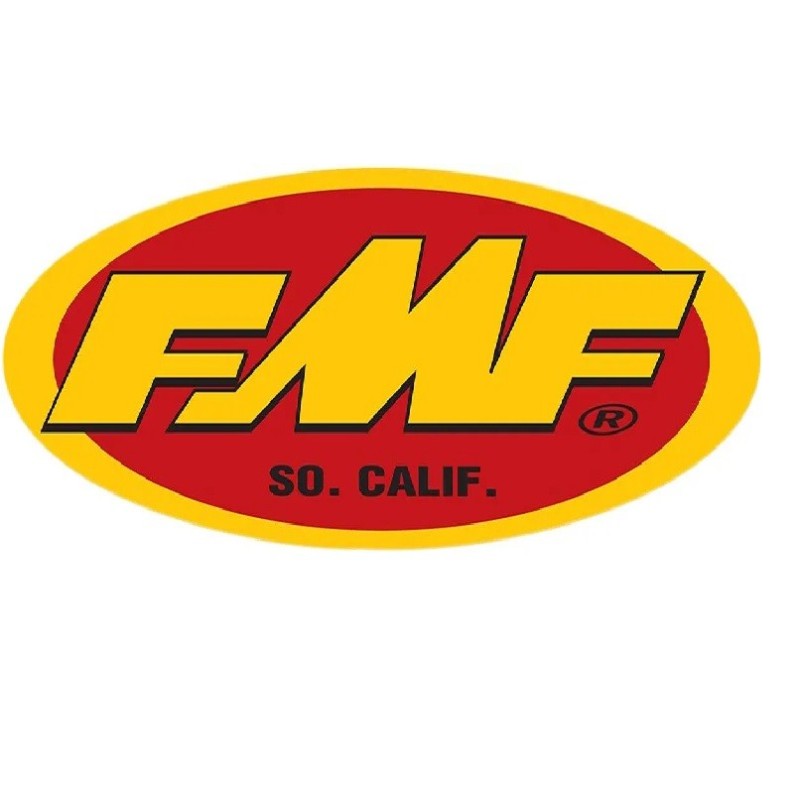 Stickers de maillot ovales FMF pour Motocross