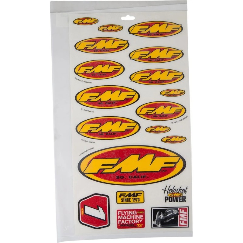 FMF Motocross mudguard/trailer decals