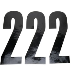 MOOSE OFFROAD vinyl race numbers for Motocross