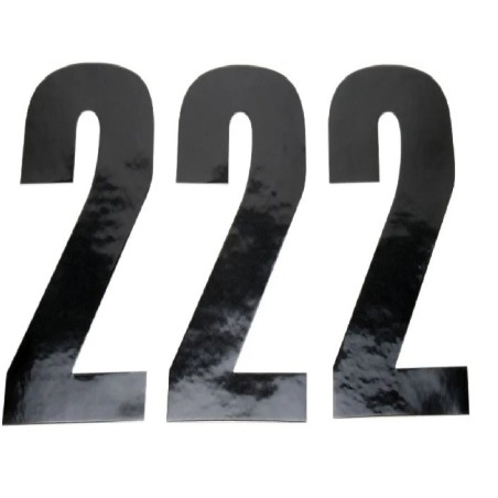 MOOSE OFFROAD vinyl race numbers for Motocross