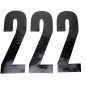 MOOSE OFFROAD vinyl race numbers for Motocross