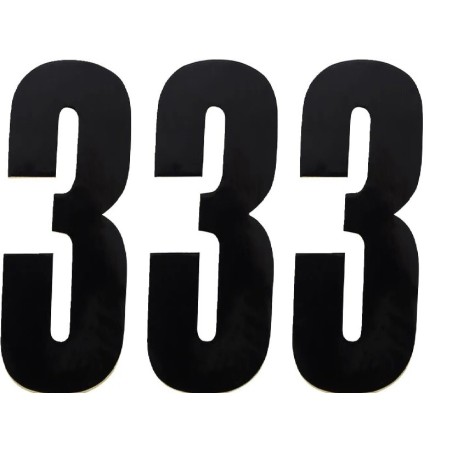 MOOSE OFFROAD vinyl race numbers for Motocross