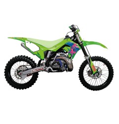 BLACKBIRD RACING retro deco kit para KAWASAKI KX 125, KX 250 de 2003 a 2008