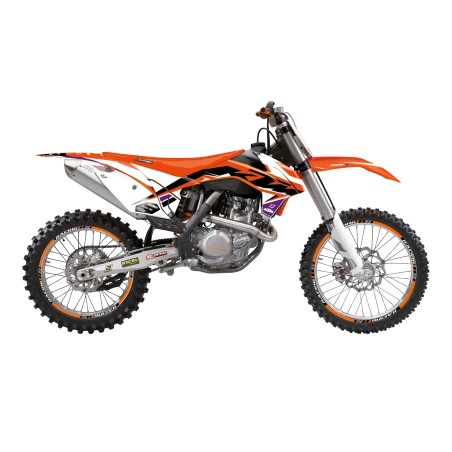 Dream 5 BLACKBIRD RACING kit deco para KTM EXC, SX, SX-F de 2013 a 2016