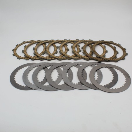 Kit complet de disques d'embrayage pour KAWASAKI KX 450 et 450 XC de 2021, 2022, 2023, 2024 et 2025