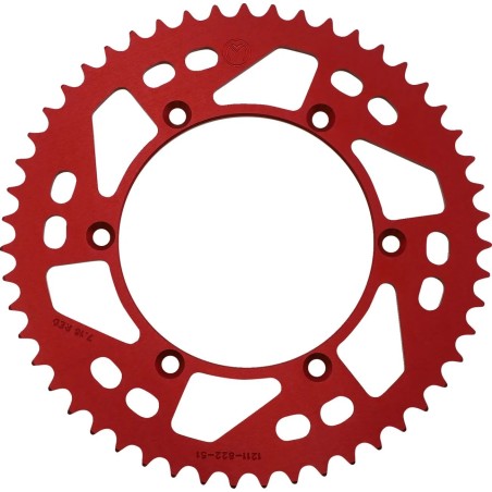 Couronne arrière en aluminium MOOSE OFFROAD pour BETA GAS GAS HUSQVARNA RR, EC, FSE, FSR, MC, TXT, SM de 1981 à 2017