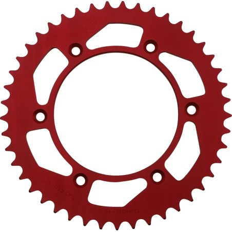 MOOSE OFFROAD aluminium rear sprocket for BETA HONDA RED MOTO YAMAHA RR, RS, CRF 250 F, WR 450 F from 2013 to 2021