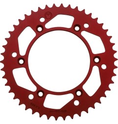 Couronne arrière en aluminium MOOSE OFFROAD pour BETA HONDA RED MOTO YAMAHA RR, RS, CRF 250 F, WR 450 F de 2013 à 2021