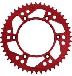 MOOSE OFFROAD aluminium rear sprocket for BETA HONDA RED MOTO YAMAHA RR, RS, CRF, WR 450 F from 2013 to 2021