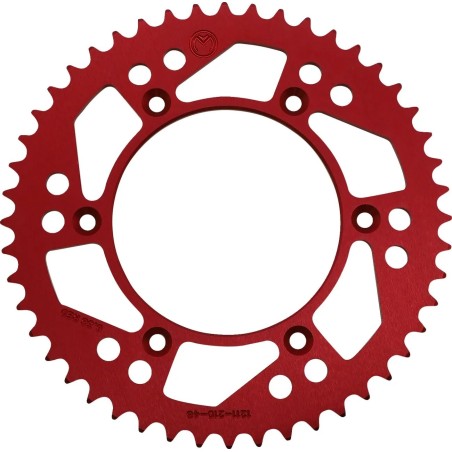 MOOSE OFFROAD aluminium rear sprocket for BETA HONDA RED MOTO YAMAHA RR, RS, CRF, WR 450 F from 2013 to 2021